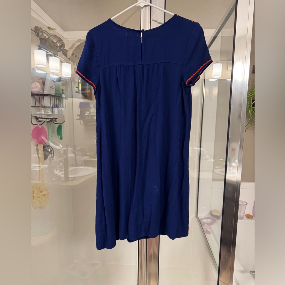 Old Navy Dress with Blue and Orange Embroidery - Picture 4 of 4